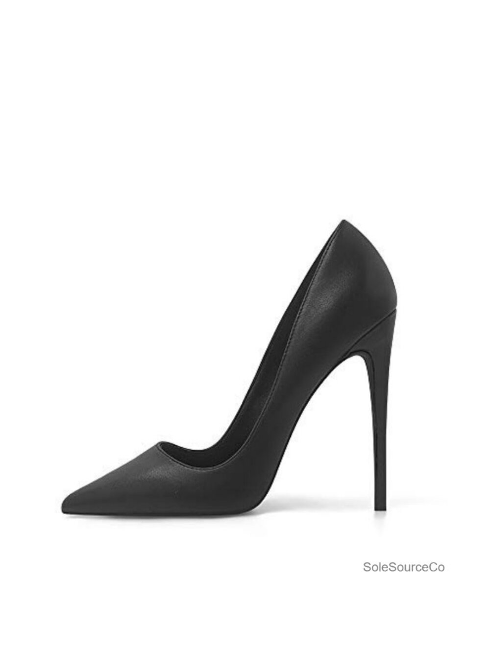 Pointed Toe Stiletto High Heel Pumps Matte Party Dress Shoes